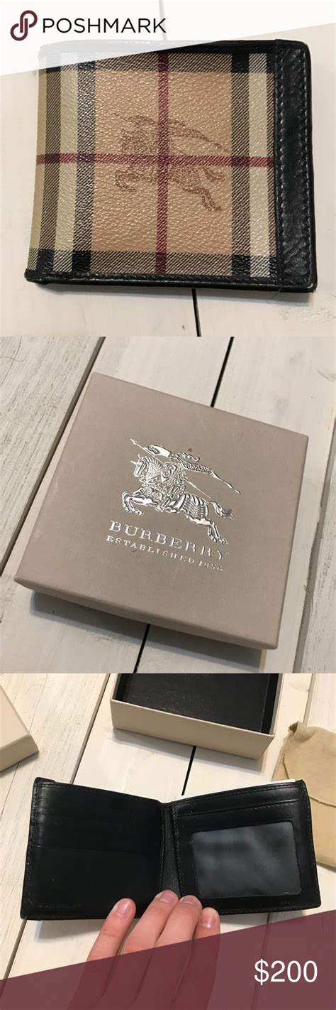 burberry mens wallet sale|burberry men small wallet.